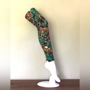 Multicolor Paisley Leggings